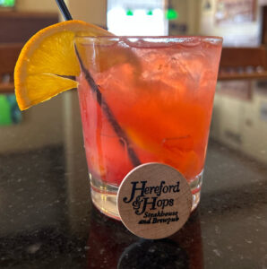 Cocktail from Hereford and Hops in Escanaba, Michigan