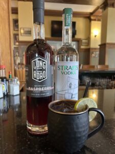 Moscow Mule cocktail from Hereford and Hops in Escanaba, Michigan