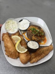 Fish Fry from Hereford and Hops in Escanaba, Michigan