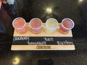 Margarita flight from Hereford and Hops in Escanaba, Michigan