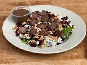 Steak Salad from Hereford and Hops in Escanaba, Michigan